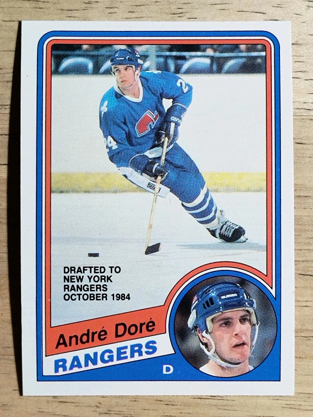 1984-85 O-Pee-Chee #279 Andre Dore