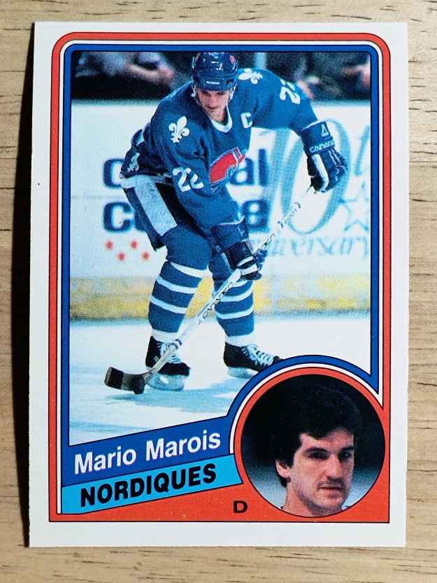 1984-85 O-Pee-Chee #282 Mario Marois