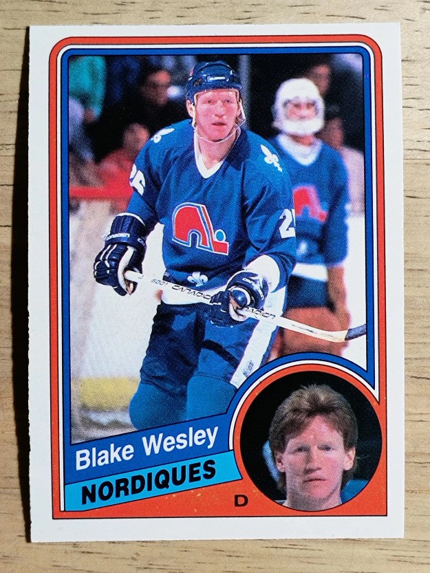 1984-85 O-Pee-Chee #294 Blake Wesley