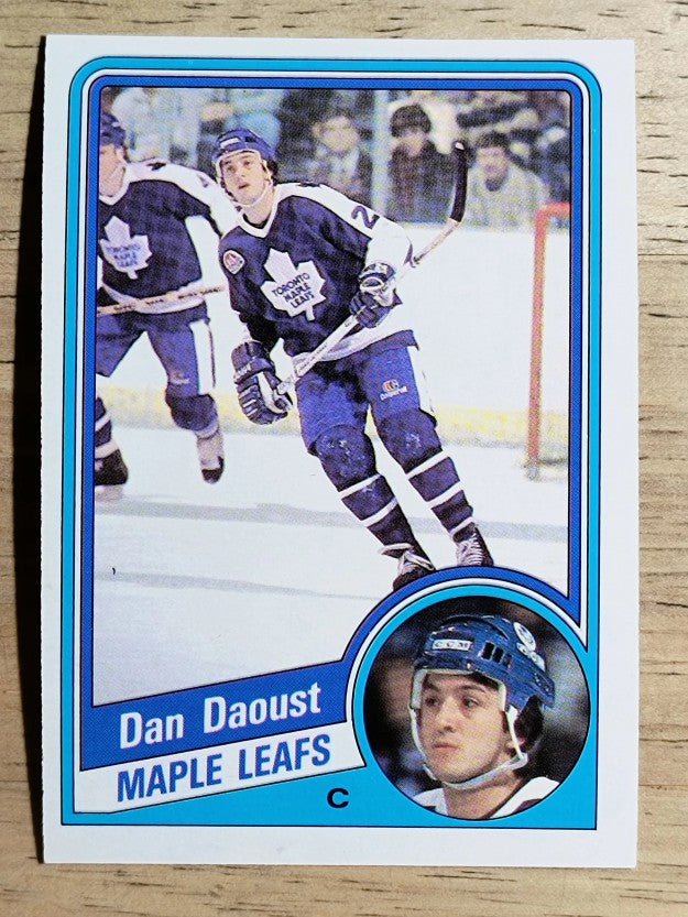 1984-85 O-Pee-Chee #299 Dan Daoust