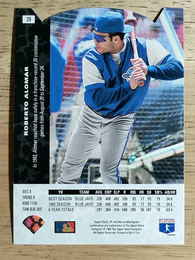 1994 SP Die Cuts #39 Roberto Alomar