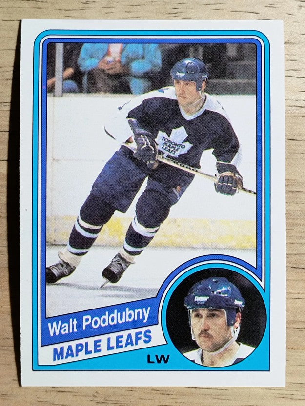 1984-85 O-Pee-Chee #309 Walt Poddubny