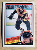 1984-85 O-Pee-Chee #316 Ron Delorme