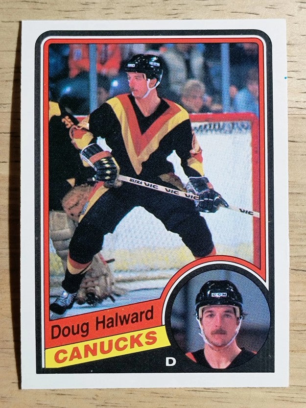 1984-85 O-Pee-Chee #320 Doug Halward