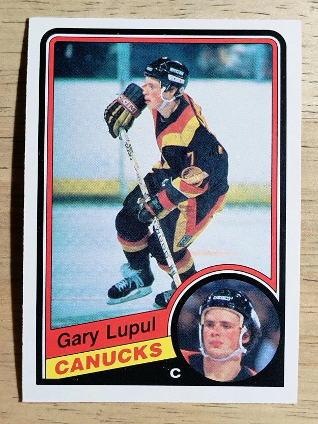 1984-85 O-Pee-Chee #323 Gary Lupul