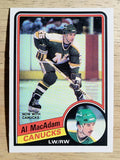 1984-85 O-Pee-Chee #324 Al MacAdam