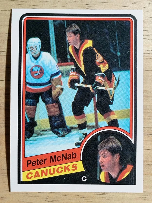 1984-85 O-Pee-Chee #326 Peter McNab