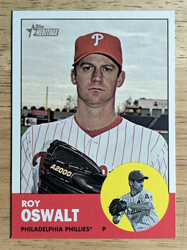 2012 Topps Heritage #478 Roy Oswalt SP
