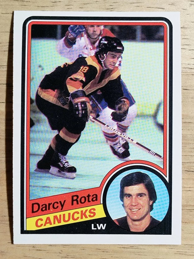1984-85 O-Pee-Chee #328 Darcy Rota