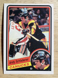 1984-85 O-Pee-Chee #329 Andy Schliebener RC