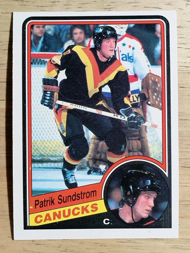1984-85 O-Pee-Chee #331 Patrik Sundstrom