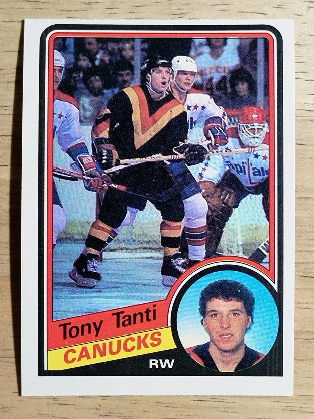 1984-85 O-Pee-Chee #332 Tony Tanti
