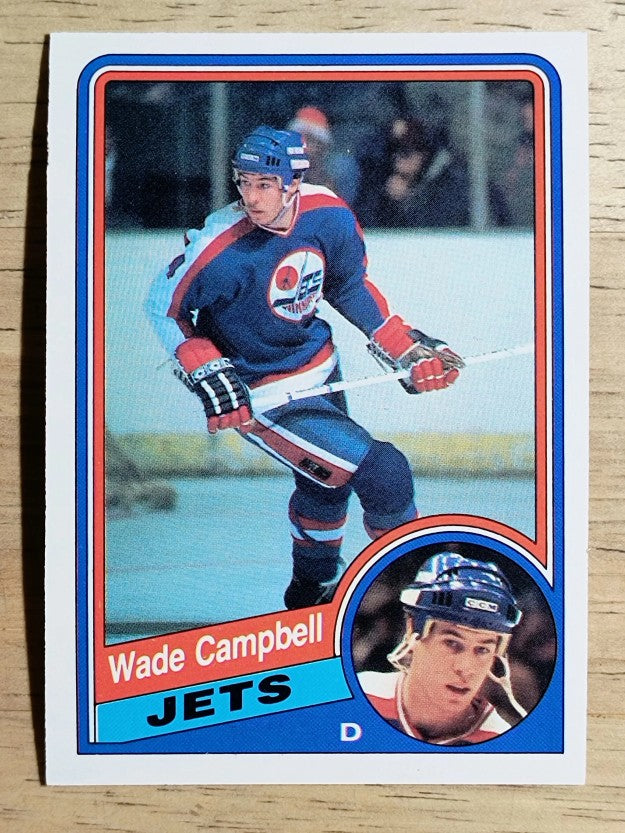 1984-85 O-Pee-Chee #336 Wade Campbell