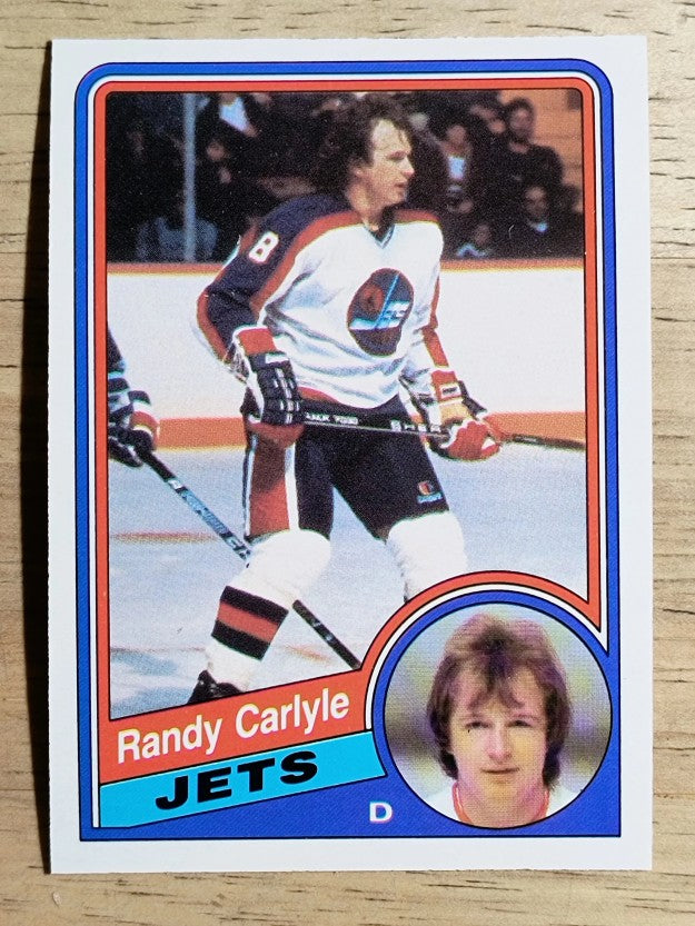 1984-85 O-Pee-Chee #337 Randy Carlyle