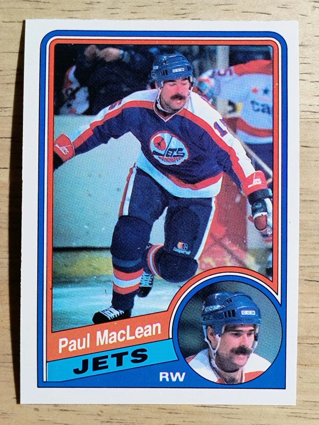1984-85 O-Pee-Chee #342 Paul MacLean