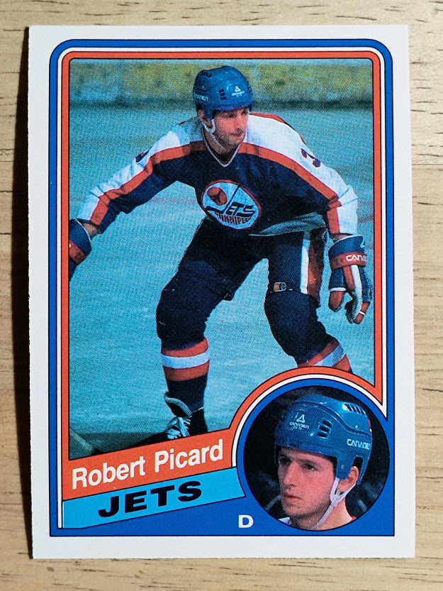 1984-85 O-Pee-Chee #345 Robert Picard