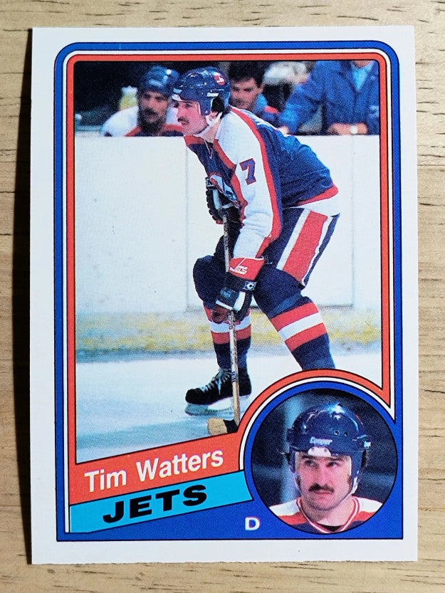 1984-85 O-Pee-Chee #350 Tim Watters
