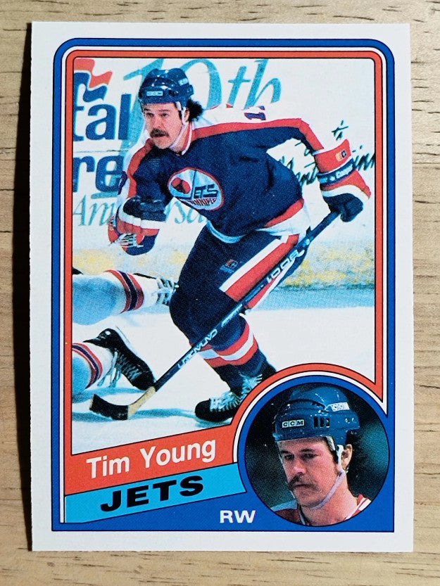 1984-85 O-Pee-Chee #351 Tim Young