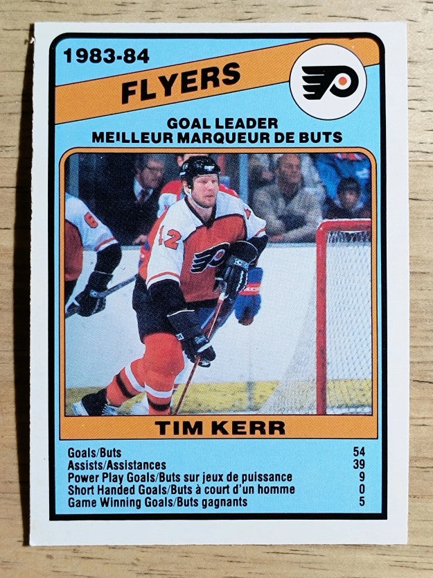 1984-85 O-Pee-Chee #364 Tim Kerr SL