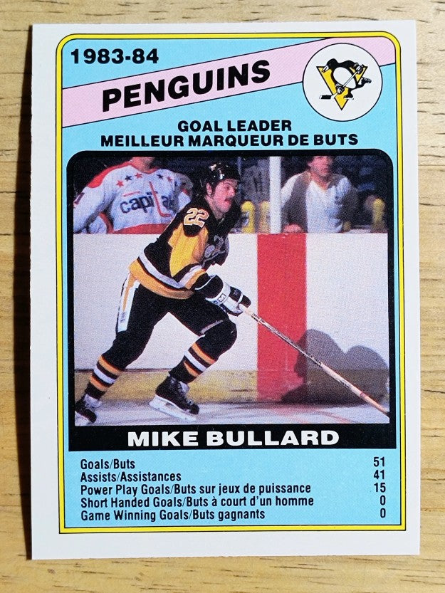 1984-85 O-Pee-Chee #365 Mike Bullard SL