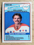 1984-85 O-Pee-Chee #370 Mike Gartner TL