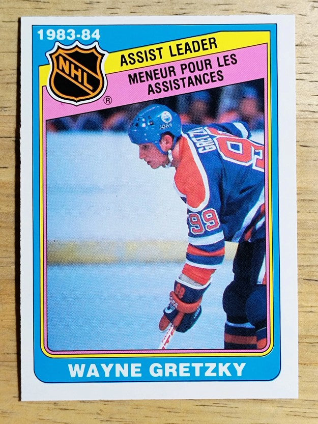 1984-85 O-Pee-Chee #382 Wayne Gretzky LL