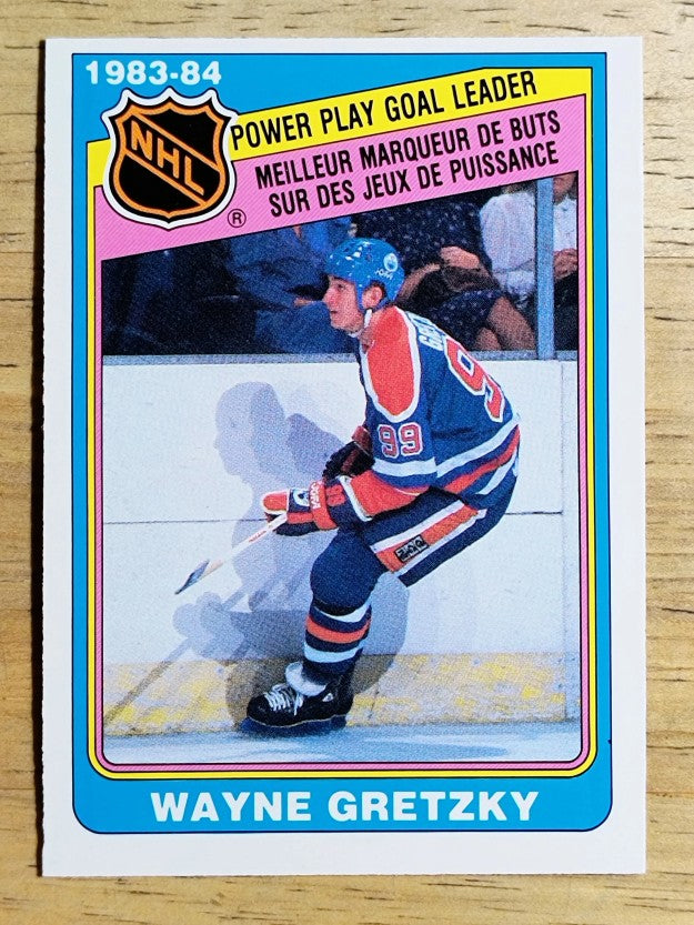 1984-85 O-Pee-Chee #383 Wayne Gretzky LL