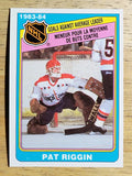 1984-85 O-Pee-Chee #386 Pat Riggin LL