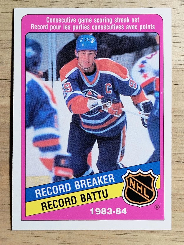 1984-85 O-Pee-Chee #388 Wayne Gretzky RB