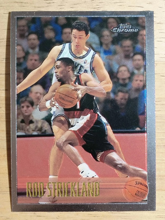 1996-97 Topps Chrome #12 Rod Strickland