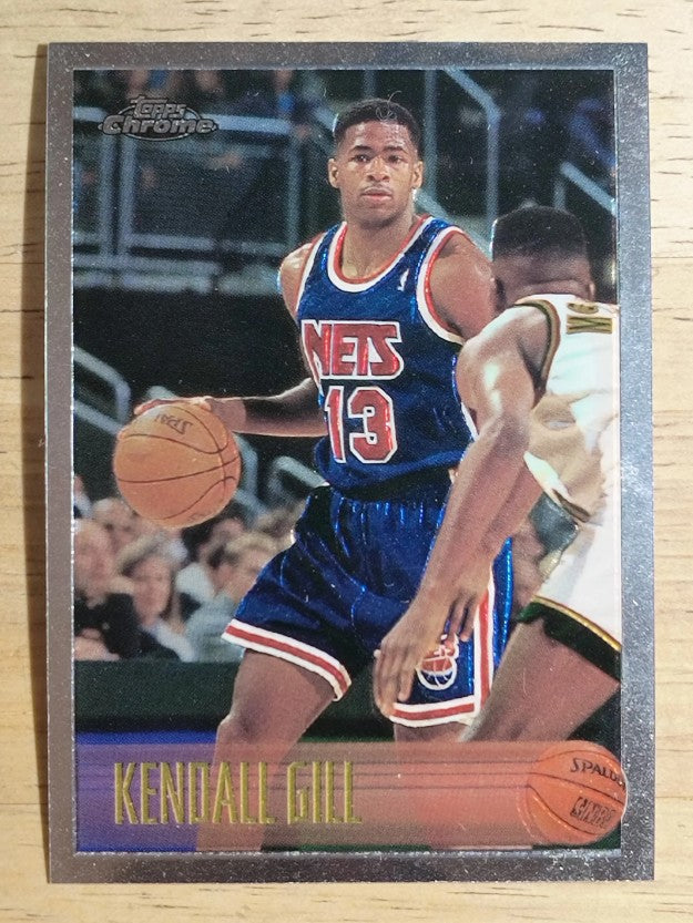 1996-97 Topps Chrome #13 Kendall Gill