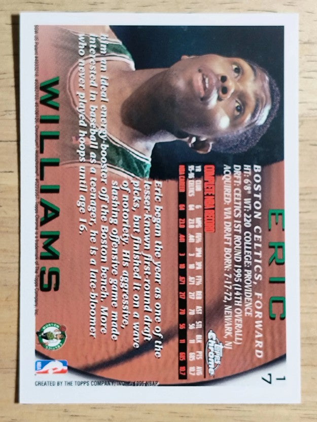 1996-97 Topps Chrome #17 Eric Williams