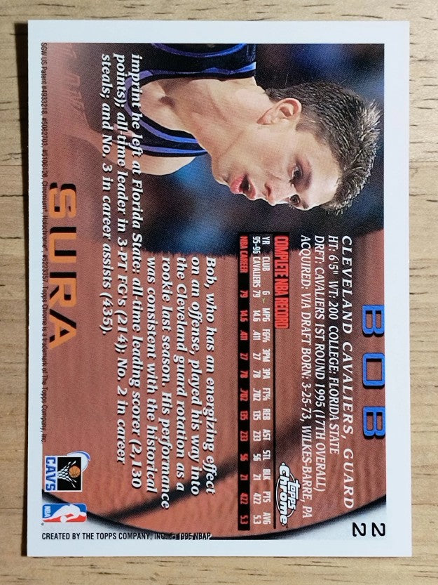 1996-97 Topps Chrome #22 Bob Sura