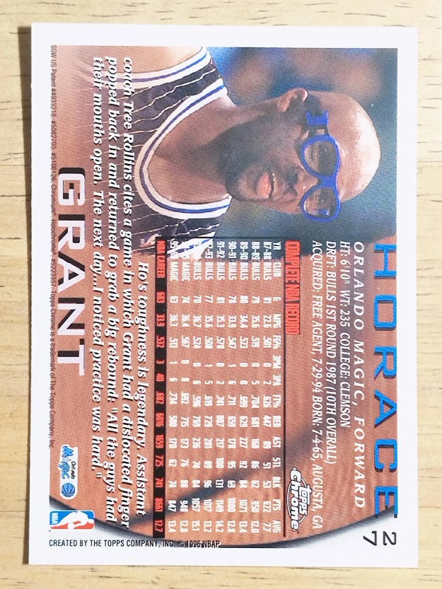 1996-97 Topps Chrome #27 Horace Grant