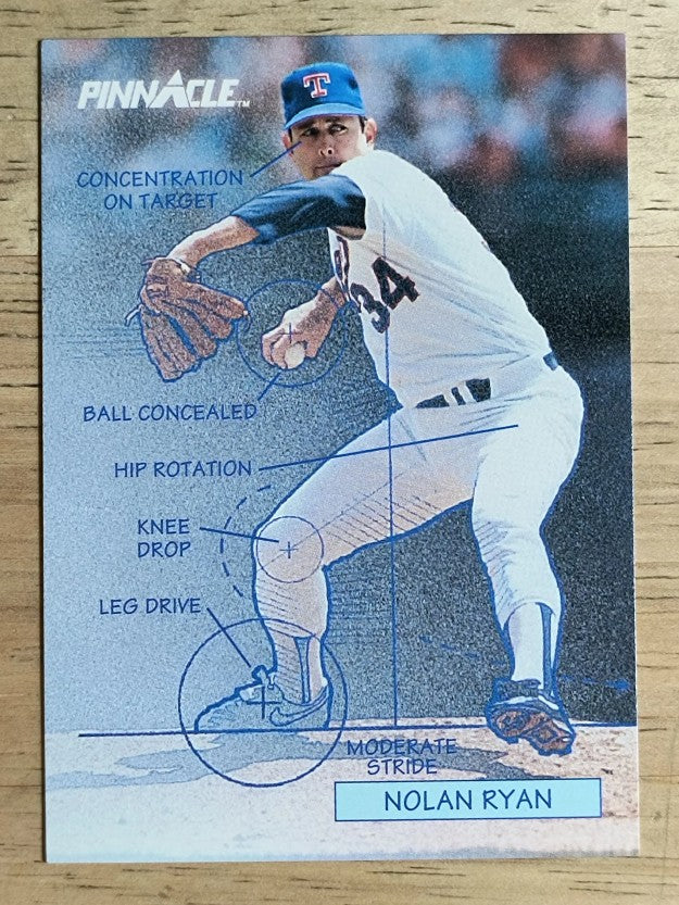 1992 Pinnacle #618 Nolan Ryan TECH