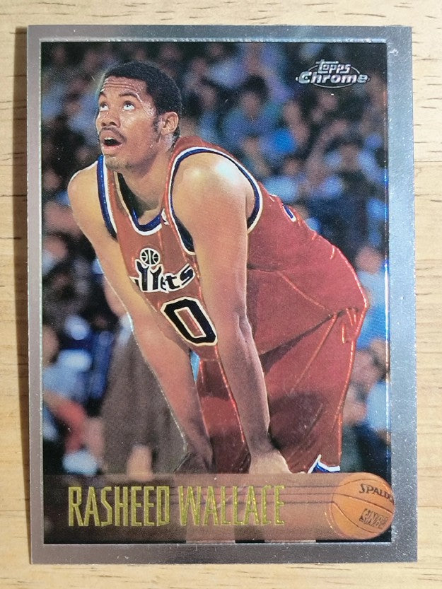 1996-97 Topps Chrome #31 Rasheed Wallace