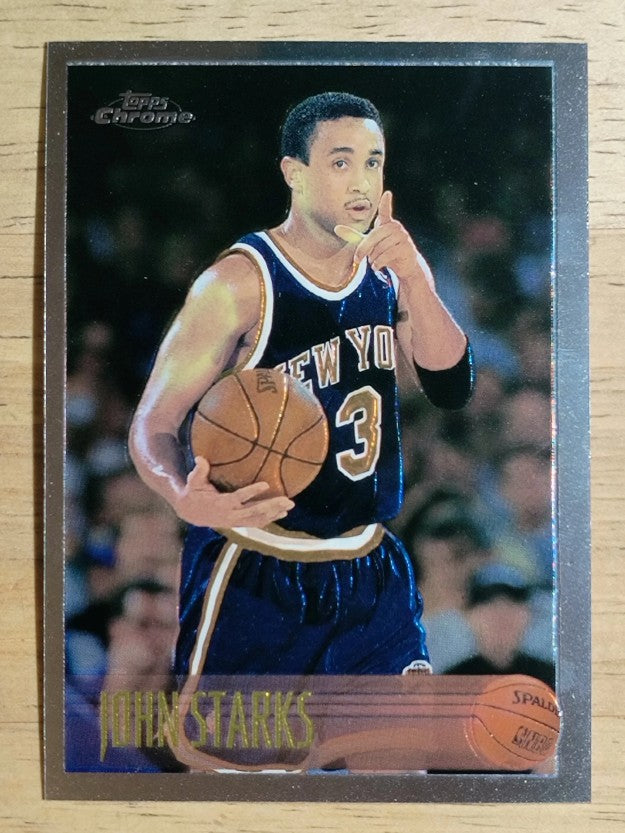 1996-97 Topps Chrome #36 John Starks