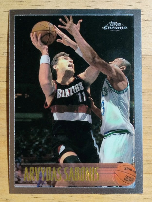 1996-97 Topps Chrome #38 Arvydas Sabonis