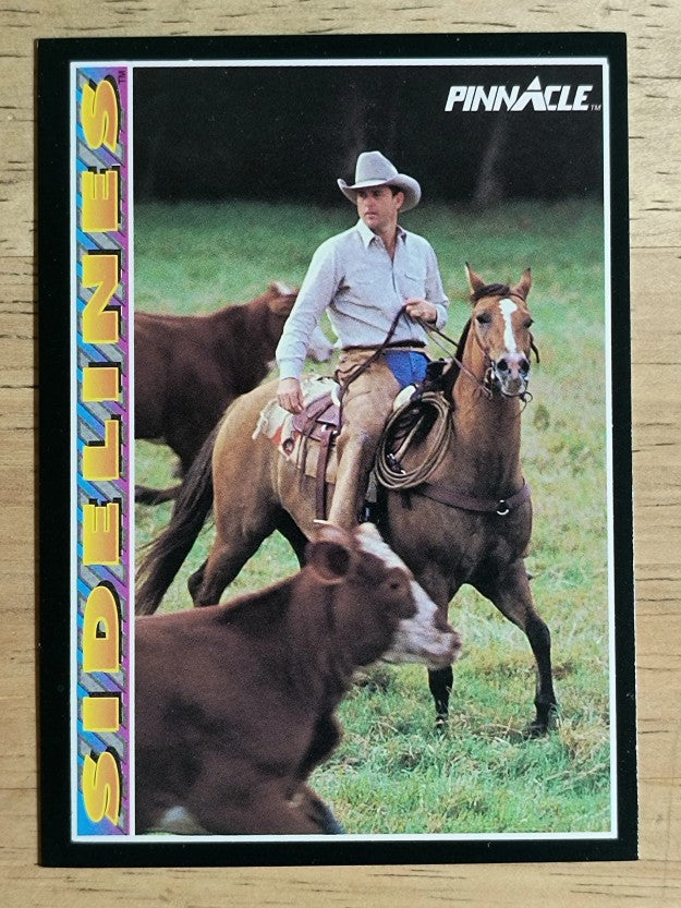 1992 Pinnacle #294 Nolan Ryan SIDE