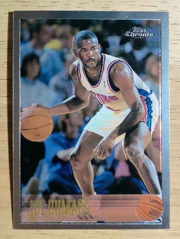 1996-97 Topps Chrome #40 Joe Dumars