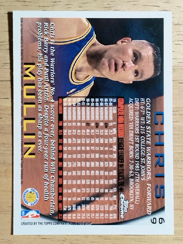 1996-97 Topps Chrome #69 Chris Mullin
