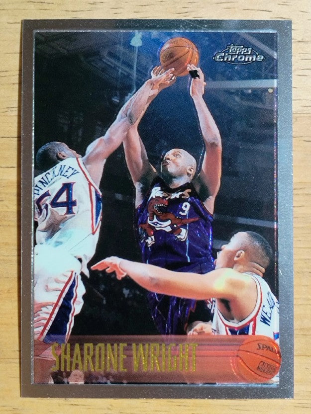 1996-97 Topps Chrome #84 Sharone Wright