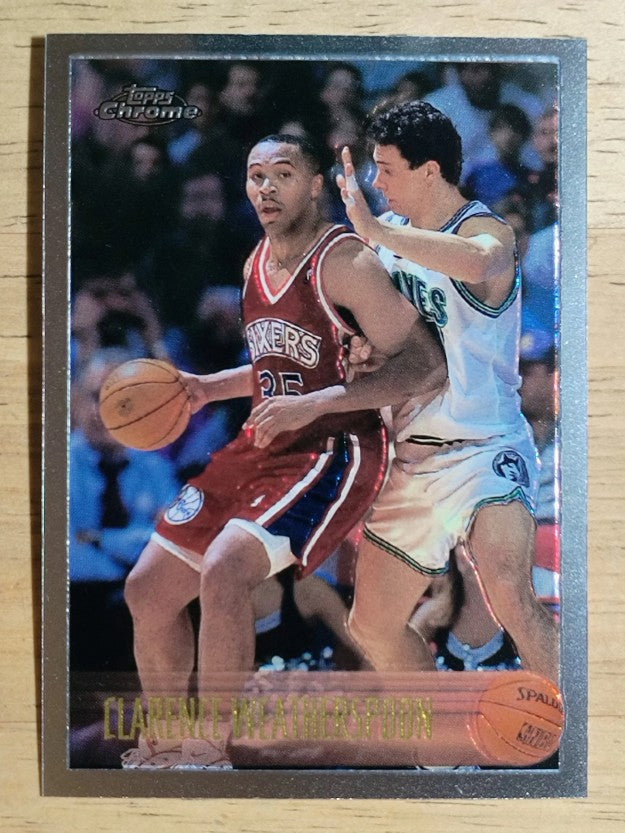 1996-97 Topps Chrome #85 Clarence Weatherspoon