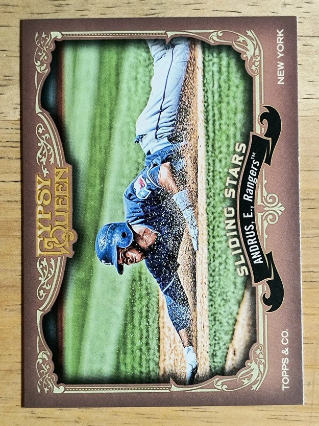 2012 Topps Gypsy Queen Sliding Stars #EA Elvis Andrus