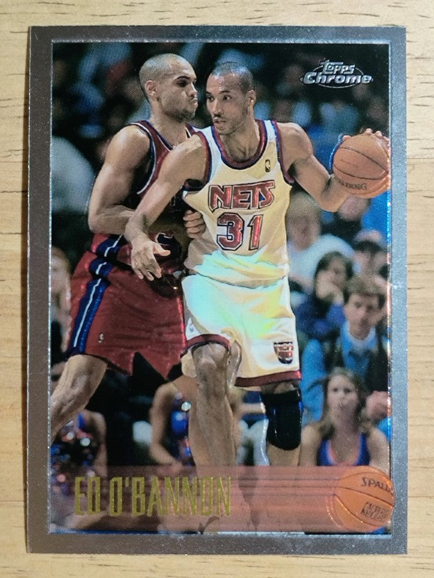 1996-97 Topps Chrome #88 Ed O'Bannon