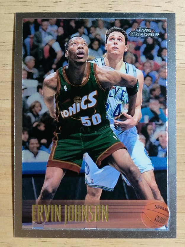 1996-97 Topps Chrome #92 Ervin Johnson