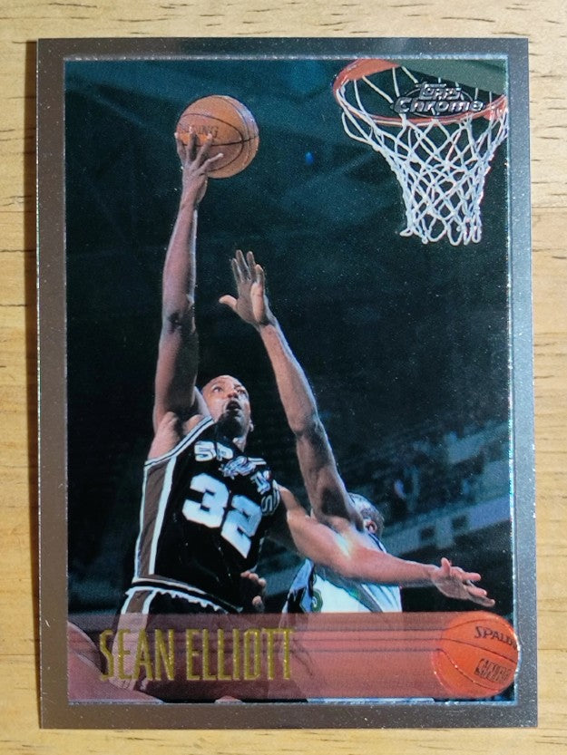 1996-97 Topps Chrome #107 Sean Elliott
