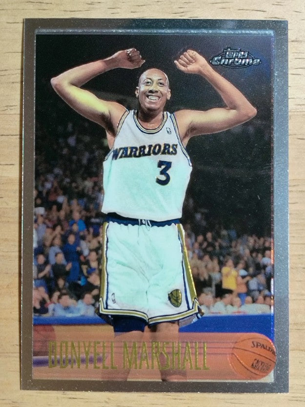 1996-97 Topps Chrome #117 Donyell Marshall