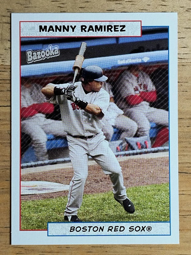 2005 Bazooka Minis #144 Manny Ramirez