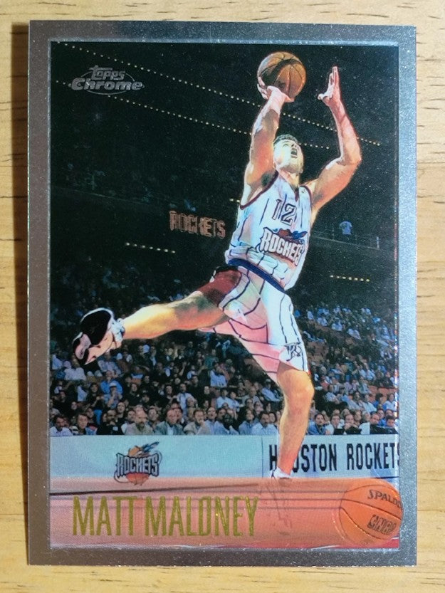 1996-97 Topps Chrome #124 Matt Maloney RC